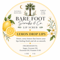 Lemon Drop Lips Lip Scrub