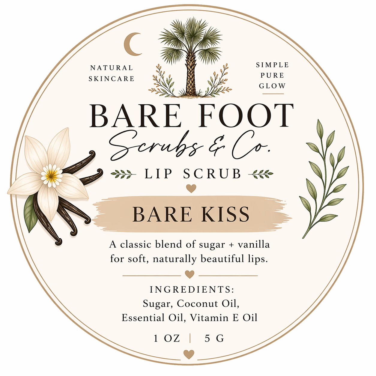 Bare Kiss Lip Scrub