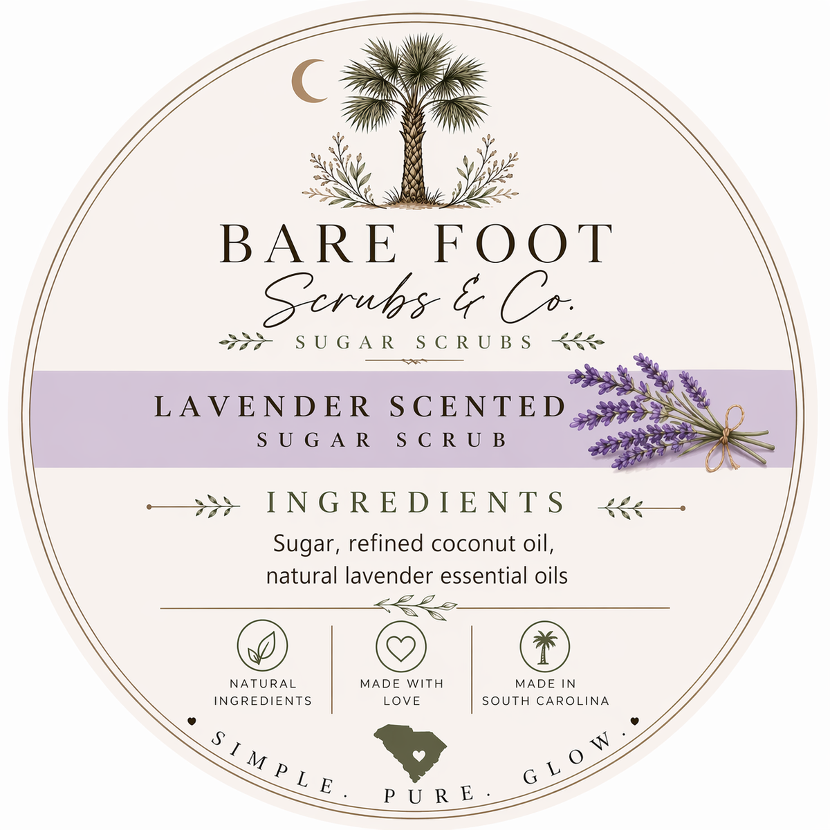 Lavender Sugar Scrub